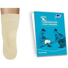 Wool Prosthetic Stump Shrinkers Below Knee, 40cm, Amputee Socks, Compression, 15-20, Warmth, Taiwan Excellence 2XL