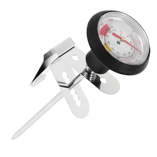 POPETPOP Medidor De Temperatura De Leche Termómetro De Cocina Inoxidable Accesorio Para Cafetera