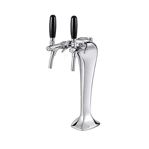 Bull Outdoor Products 17950 Double Tap-Add On to SKU # 17900 Kegerator Accessories, Stainless Steel