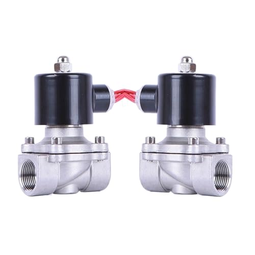 Électrovanne 12V 3/4 pouce NF acier inoxydable vanne électrique eau 10bar BSP
