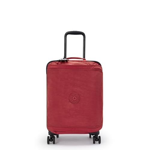 Kipling Spontaneous S, Equipaje con Ruedas de Cabina Pequeño, Rojo (Funky Red)