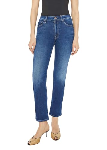 MOTHER Women's The Mid Rise Rider Flood Jeans
