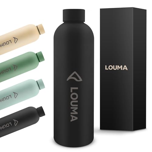 LOUMA Gourde Isotherme 750 ml – Bouteille Inox 304 | Anti-fuite, ...