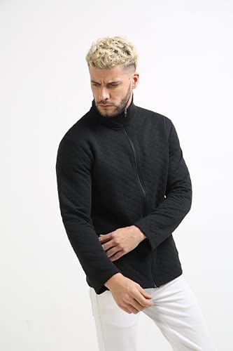 Image of fanideaz Mens Diamond Cut Puffer Jackets regular fit Bomber Jacket for Man|Stylish Winter Jackets Men| Fashionable and Comfortable Jacket for Men Stylish