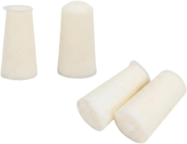 Silicone Foam Test Tube Stoppers 12-17mm Tapered Bottle Plugs 100PCS | Silicone foam stoppers, tapered bottle plugs, general laboratory supplies, test tube plugs, 12-17mm, for 15mm tubes