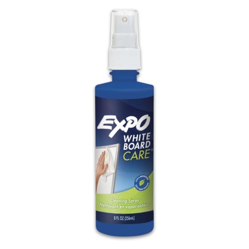 EXPO Dry Erase Whiteboard Cleaning Spray, 8oz - Calendar, Organization, Essential Supplies for Office, School, Classroom, Teachers - image 1