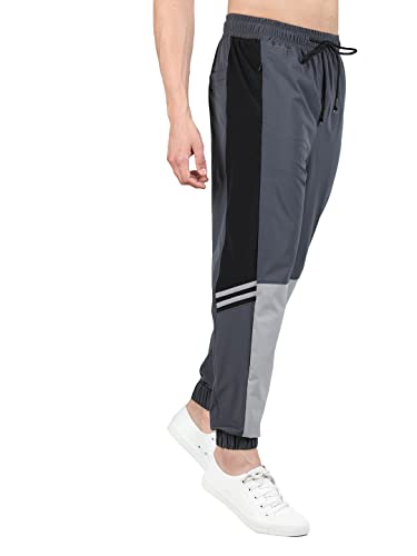 Image of CHKOKKO Men Casual Regular Fit Track Pant Gym Workout Lower With Pocket