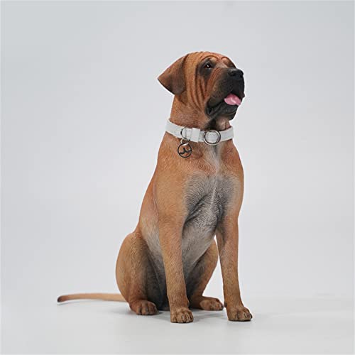 1/6 サイズ 土佐闘犬 土佐犬 フィギュア 闘犬 17.5CM級 樹脂 塗装済 可愛い かっこいい スタチュー リアル 完成品 犬 動物 プラモデル おもちゃ 模型 プレミアム オリジナル 犬好き 誕生日 プレゼント 置物 (167B1)