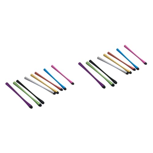 16pezzi Pennini Capacitivo Per Tablet e Smartphone Penne Touch Uniche Con Design Antiscivolo e Corpo Sottile Per Scrittura Precisa slim