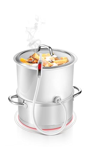 Foto von Tescoma 895250 Dampfentsafter Frucht und Gemüse Della Casa, Kunststoff, Weiß, 28.4 x 16.9 x 28 cm