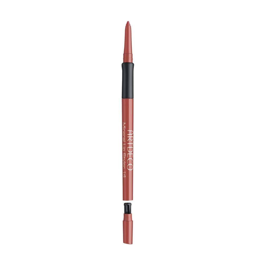 ARTDECO Mineral Lip Styler, Lip Liner, No. 14, Mineral Rosy Peach