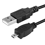 1.5M Replacement USB Data Charging Cable for Panasonic Lumix DMC-SZ1 DMC-SZ02 DMC-SZ3 DMC-SZ5 DMC-SZ7 DMC-SZ8 DMC-SZ9 Digital Cameras, UC-E6 USB Data Sync & Photo Image Fast Data Transfer Cable