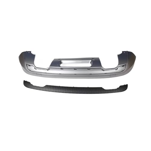 Difusor trasero Audi Q3 2013 2014 2015 2016 2017 faldón spoiler con colas escape
