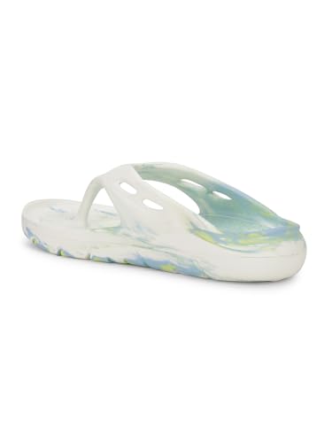 Image of Floatz 8711 1.2 Thong: Silver Casual Slip-On Thong Slippers for Men