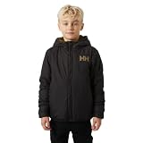 Helly Hansen Junior Champ Reversible Jacket, 993 Black Aop, 12