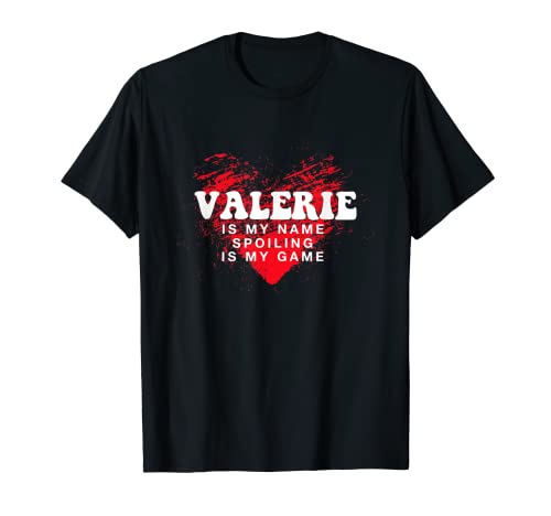 Valerie is My Name Lustiger Vorname Humor Nickname Couples T-Shirt