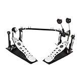 Buen tamaño: este pedal de bombo mide 37 cm x 26 cm x 20 cm/14,57 pulgadas x 10,24 pulgadas x 7,87 pulgadas, lo que lo hace compacto, liviano y portátil.