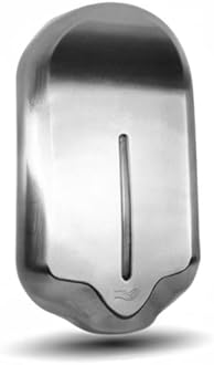 EnBath Automatic Soap Dispenser Wall Mount – 40oz (1200ml) Touchless Wall Mounted Dispenser for Commercial & Home Bathroom, Stainless Steel Design for Liquid Soap & Hand Sanitizer by