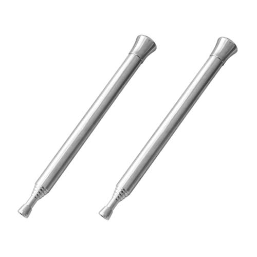 DUODIAsi 2 PCS Fire Blow Pipe Telescopic Blow Fire Tube Camping Blow Fire Blower Pipe Campfire Tool for Camping Traveling Fireplace