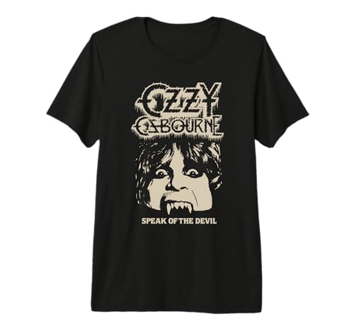 OZZY Osbourne Speak of The Devil Face Camiseta Premium
