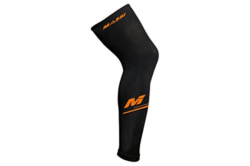 Massi Adur Perneras, Unisex Adulto, Negro/Naranja flúor, Talla Única