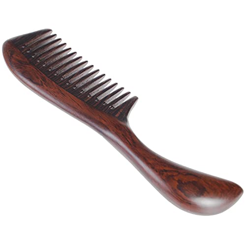 Peine de Madera Natural Sandalwood Antiestático miniatura 6