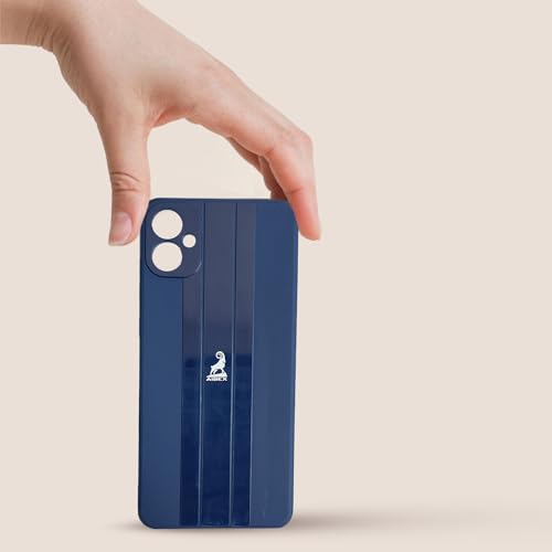 Image of AIBEX Sleek Back Cover Case Compatible for Vivo V30 5G / Vivo V30 Pro 5G with Camera Guard and Diamond Finish (Blue)