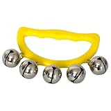 Schellenkranz Schellenring Tambourin Glockenkranz aus Kunststoff...