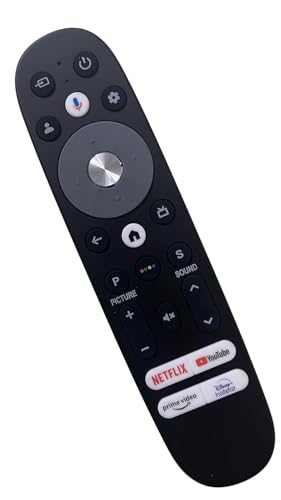 Image of Compatible with Vu Google Smart TV Remote | Suitable for 43CA, 65CA, 43VIBE, 50VIBE, 55VIBE & 65VIBE Vibe TV | Premium Series QLED UHD 4K TV Remote | No Voice Command