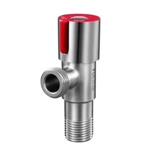 Válvula triangular de acero inoxidable G1/2 para baño y fontanería 3