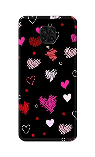 Image of PRINTFIDAA Vibrations of Love Hard Back Cover for Poco M2 Pro /Redmi Note 9S Back Cover -(P6) KAT1009