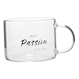 Veemoon Trinkbecher mit Eleganter Milchbecher für Büro Zuhause Stilvoller für Desserts Getränke Kreatives Design