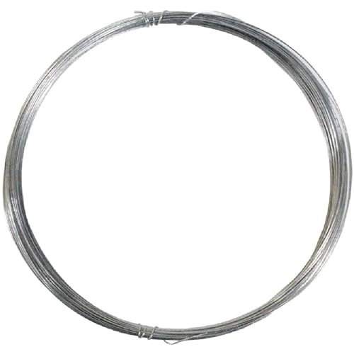 Arame Galvanizado Nº 20, Fio de Aço Flexível para Artesanato e Ja...