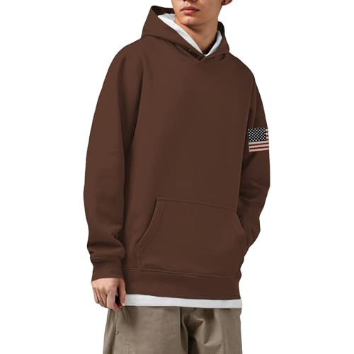 Evita el sudor y el frío con esta sudadera deportiva con forro café