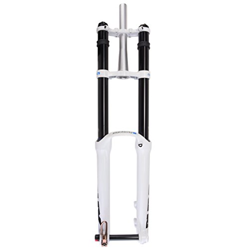 Suntour Unisex - volwassenen vorken 2225756165 voorvorken, wit, 27,5 inch