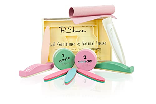 Ocibel P.Shine Set für Japanische Maniküre, bei künstlichen Fingernägeln, Nail Art