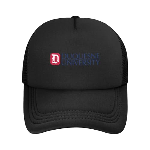 Oicvrct Duquesne University Solid Color Lightweight Adult Mesh Baseball Cap