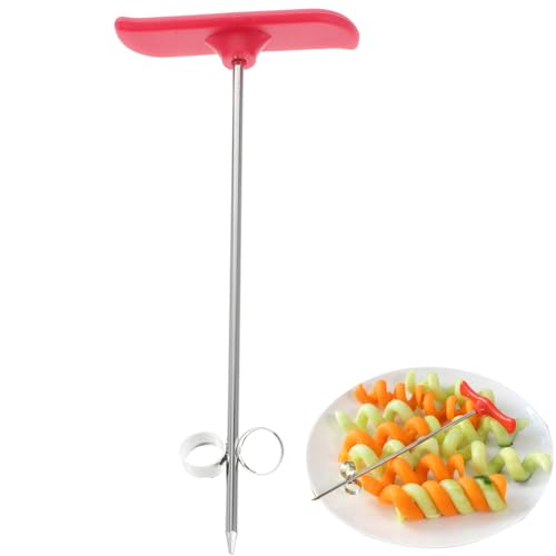 BEBEMOKO Light Weight Portable Safe Easy to Use Food Grade Stainless Steel Spiralizer