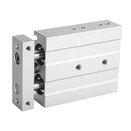 Cilindro neumático TR TR20 doble varilla de diámetro 20mm carrera 10mm 2