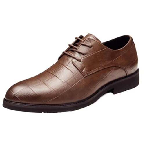 Men's Tuxedo Dress Shoes Classic Lace-up Formal Oxfords Comfortable Slip-On Dress Oxford Shoes Fashion Formal Business Derby Shoes