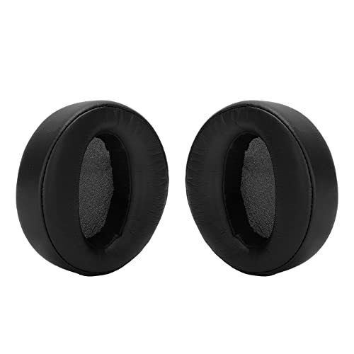 Almohadillas de Repuesto para Almohadillas para Sony MDR-XB950BT, Piezas de Repuesto de Almohadillas de Cuero de PU para Auriculares, Cómodas de Usar(negro)