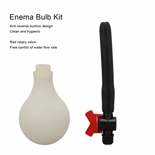 Kit de Válvula de Enema, Válvula de Enema de 320 Ml Pode Prevenir o Refluxo, Aliviar a Constipação e