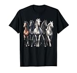 Gráfico de collage de caballos amantes de los caballos para Camiseta