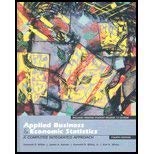 Applied business and economic statistics: A computer integrated approach 0536682410 Book Cover