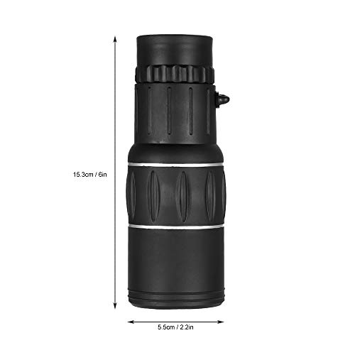 Yorten 16x52 Telescópio Monocular de Alta Potência e Foco Duplo Ao Ar Livre Portátil Portátil Ultra