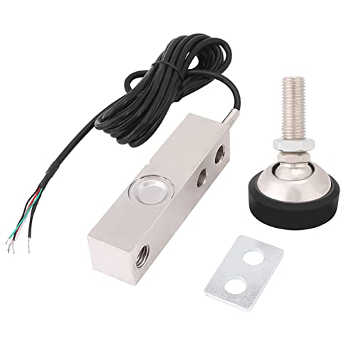 High Precision Small Loadometer Sensor 1000kg Alloy Steel Load Cell Sensor Indoor Weighing Sensor with 4-Core Shielded Cable, PSD - F1 for Electronic Scale Track Scale