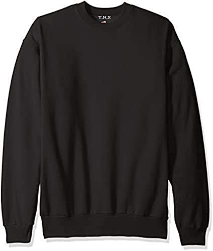 T.N.X Mens Cotton Round Neck Sweatshirt 