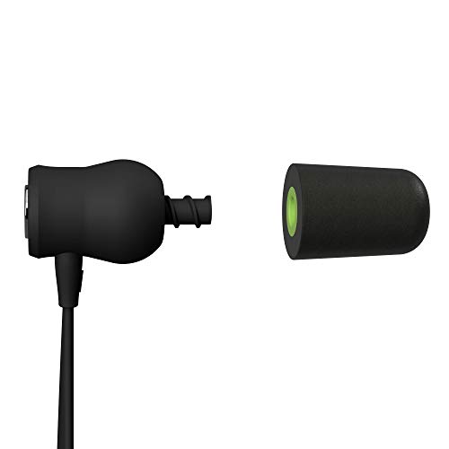 Isotunes Xtra Bluetooth Earplug Headphones, 27 Db Noise Reduction Rating, 8 Hour Battery, Noise Cancelling Mic, Osha Compliant Bluetooth Hearing Protector (All Black) #TOP3