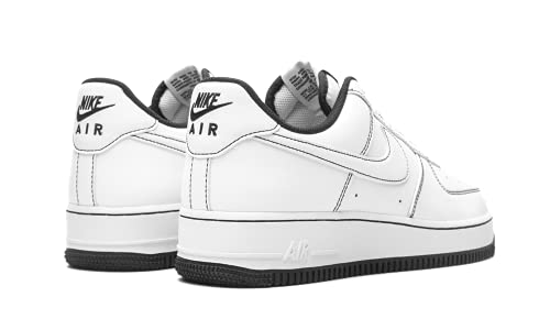 Image of Nike Men's Air Force 1 '07 An20 Basketball Shoe, White Black, 15