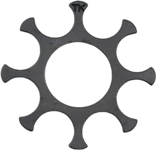 10 Moon Clips - Premium Moon Clip for S&W Model 627 & 327 8-Shot .38 Special / .357 Magnum Revolver | Speedy Carbon Steel Moon Clips for Easy Loading and Unloading | Made in USA - TK Custom